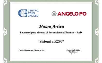 Attestato sui sistemi a R290