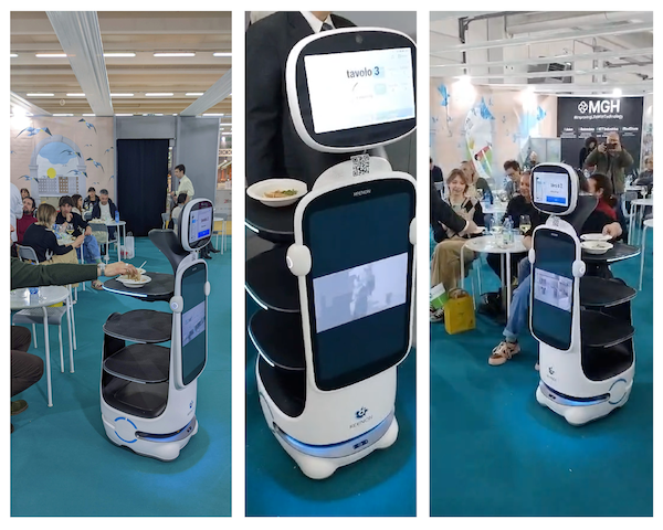 Innovazione in servizio: arriva il cobot per il personale di sala ✨🤖